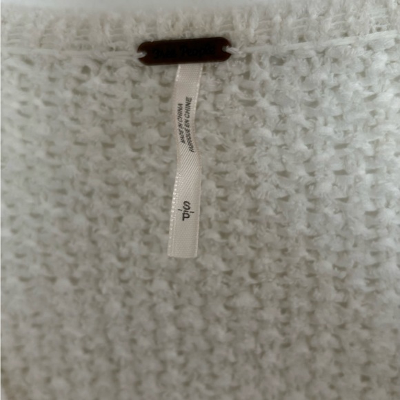 Free People White Sweater - Picture 6 of 6